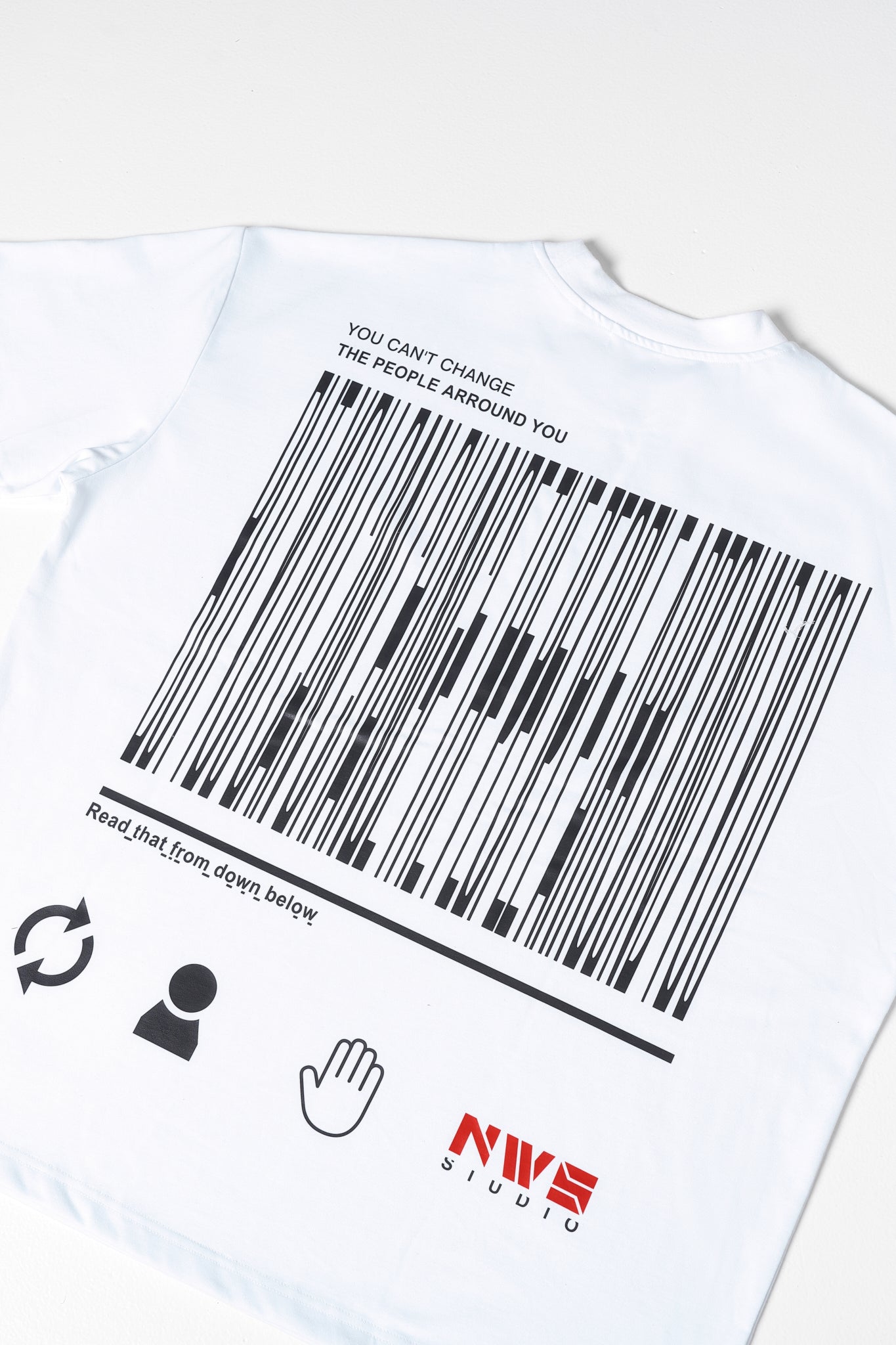 NWS - T-Shirt, weiß