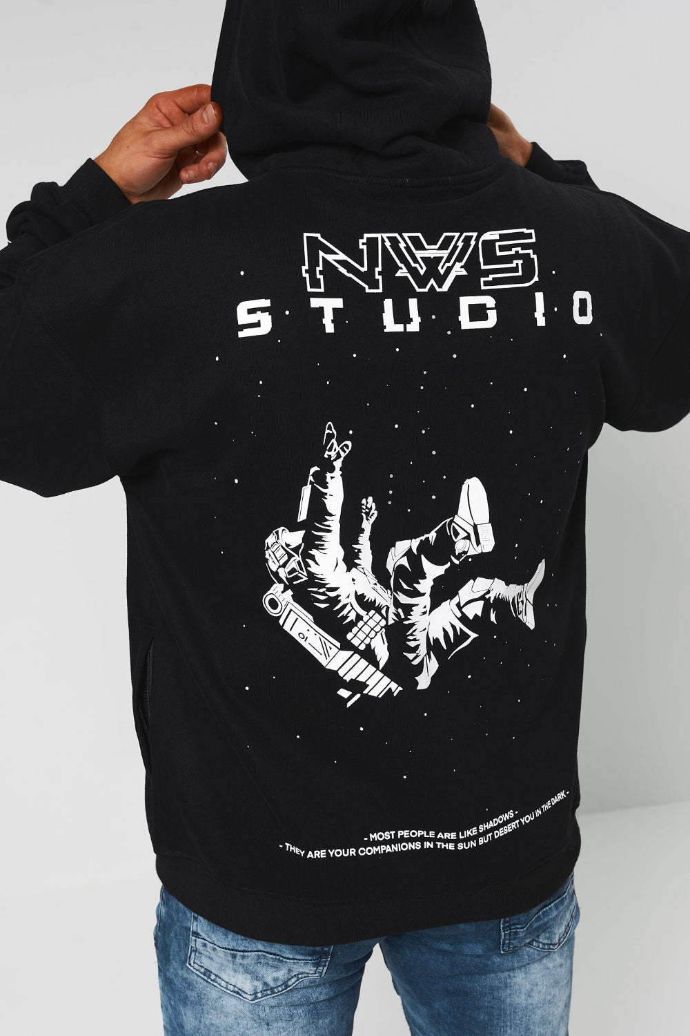 NWS - Hoodie, black