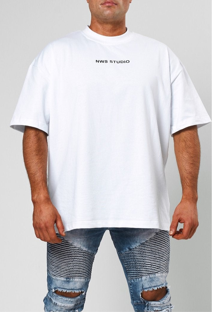 NWS - T-Shirt, weiß